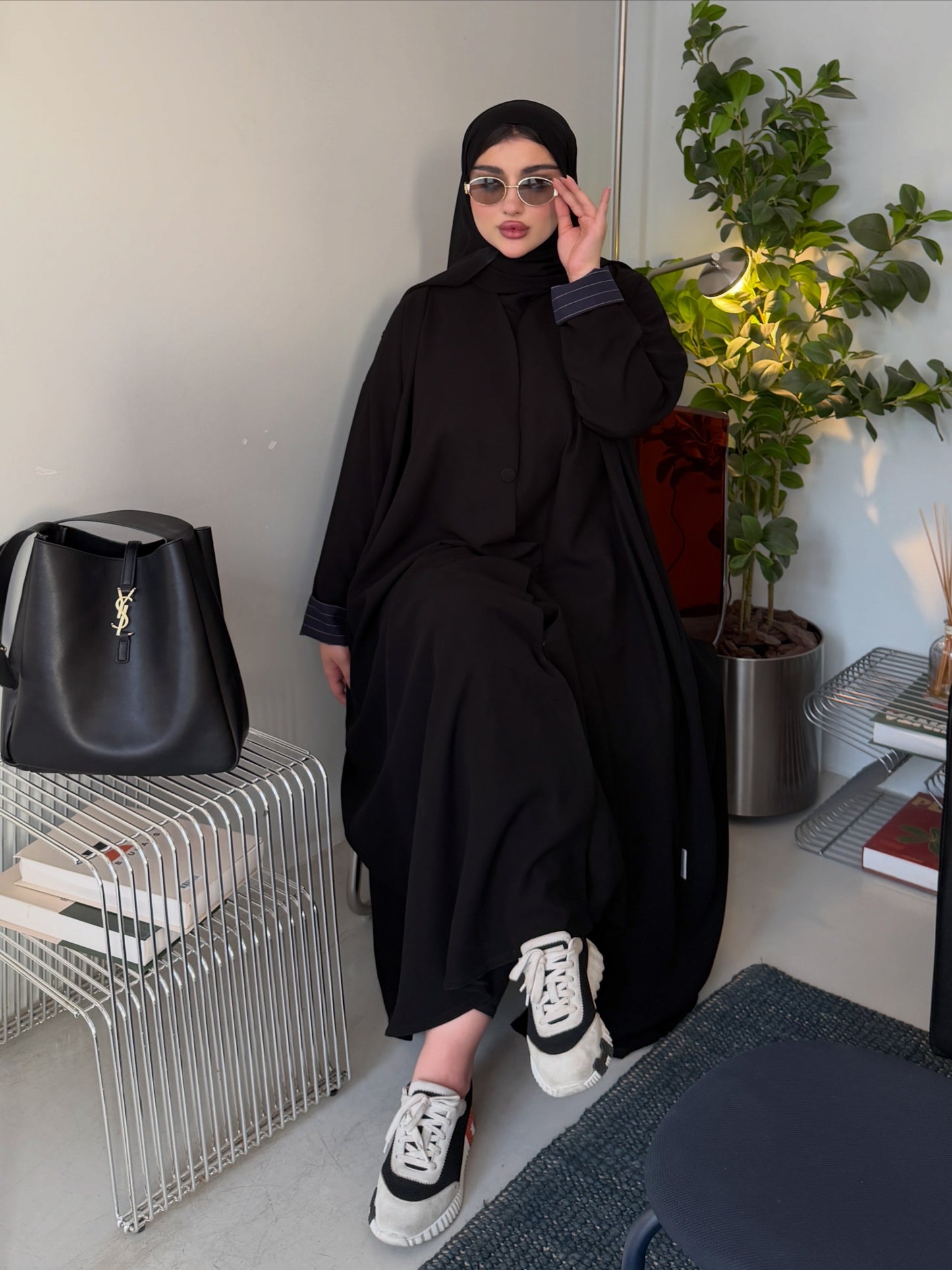 Blue Abaya