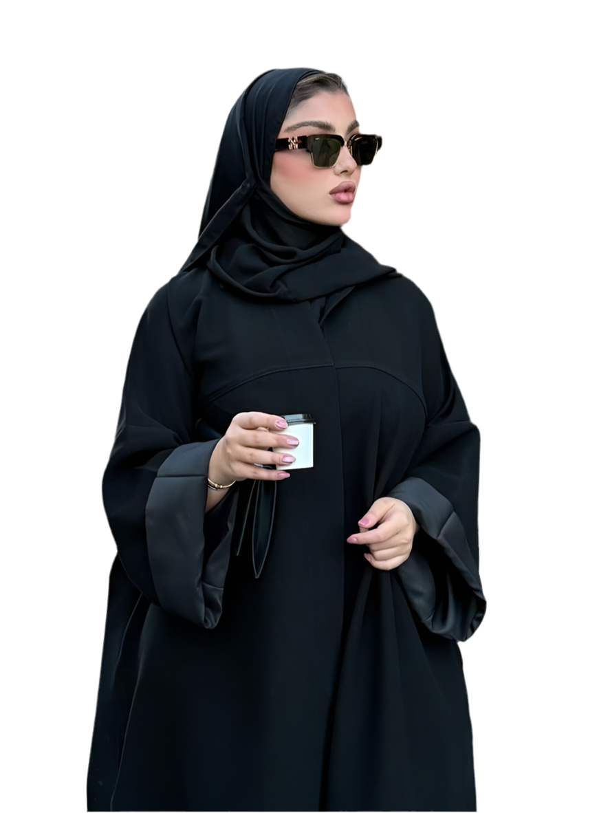 عباية أنيقة من الكريب