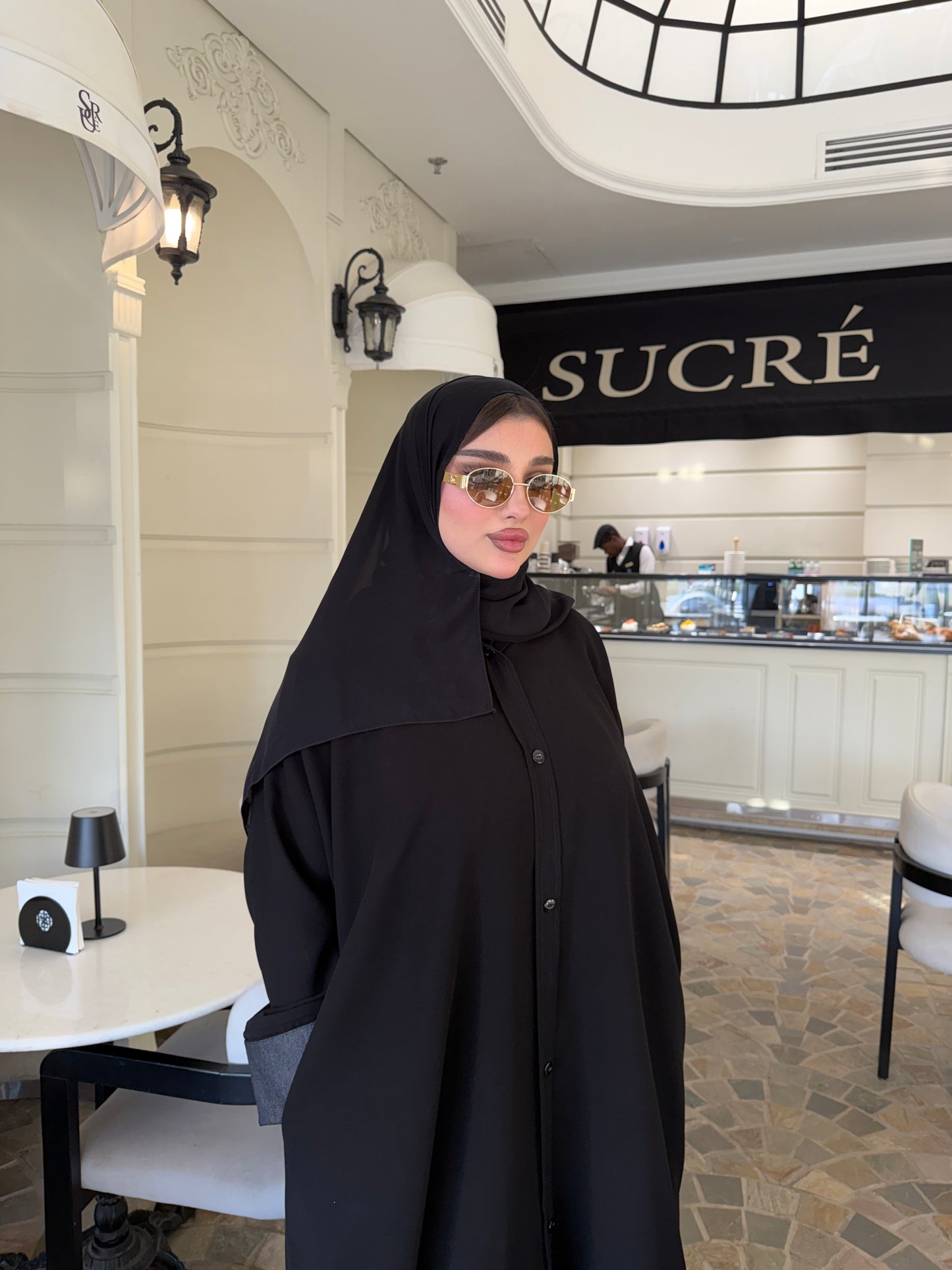 Denim Abaya