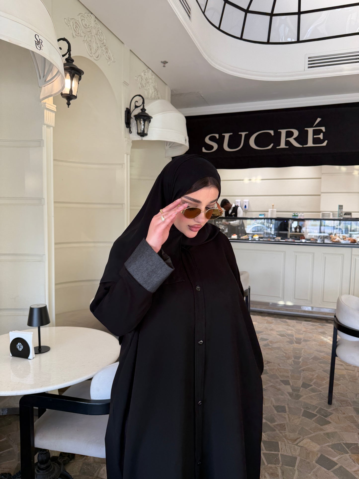 Denim Abaya