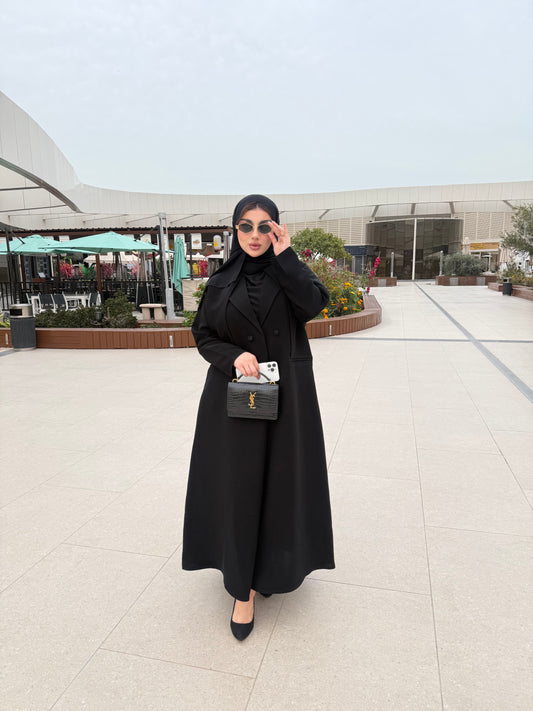 Formal black blazer