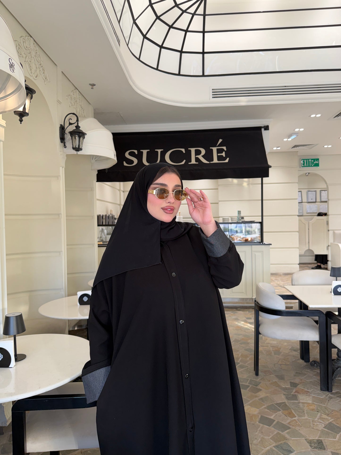 Denim Abaya