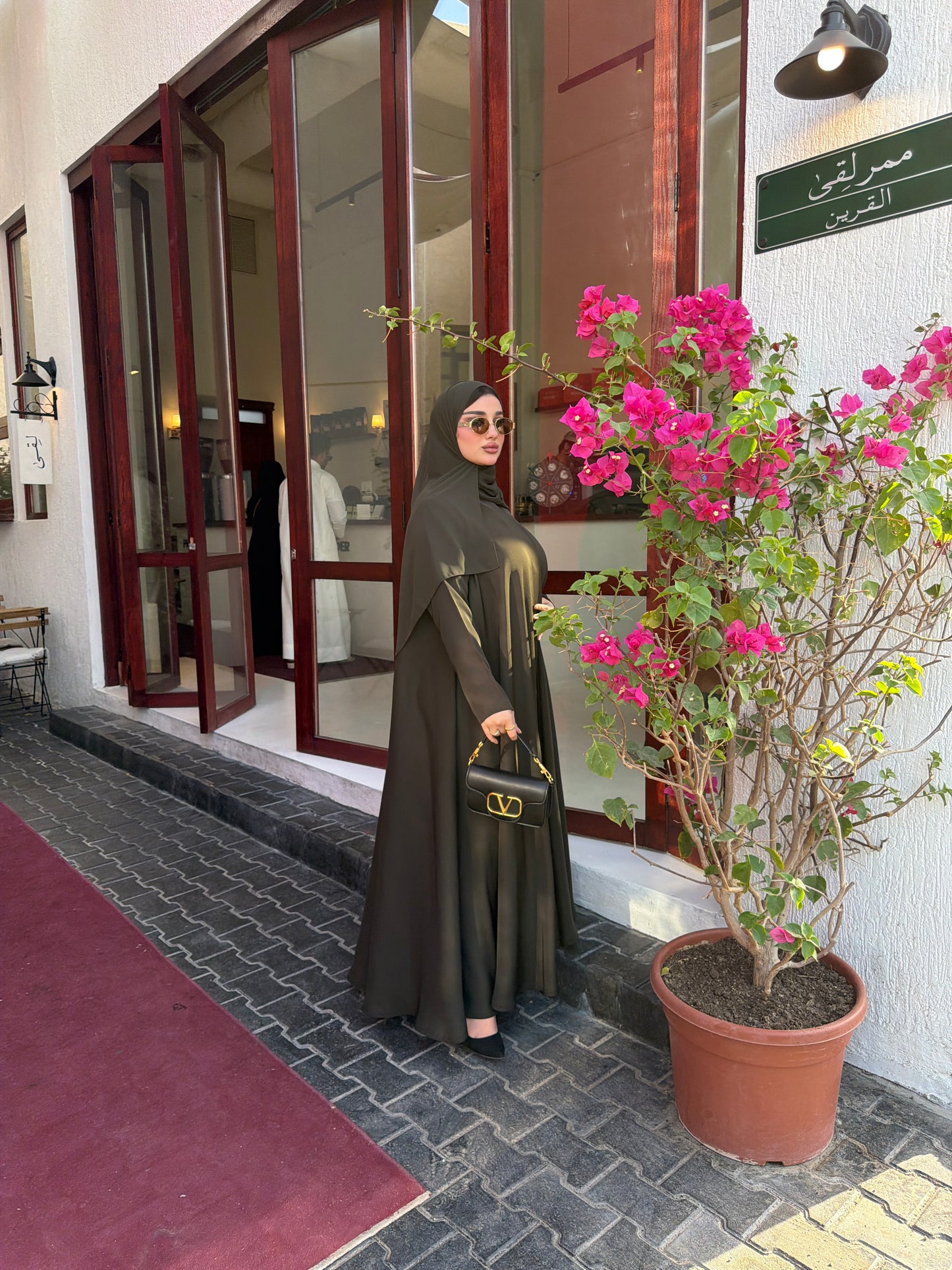 Olive Breeze Abaya