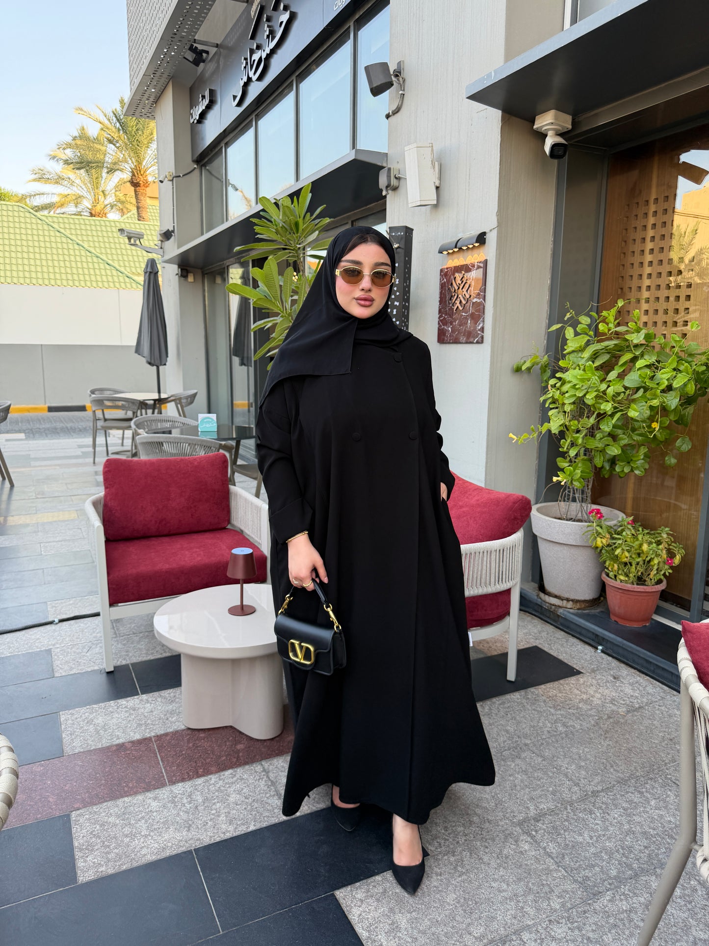 Noir Cape Abaya