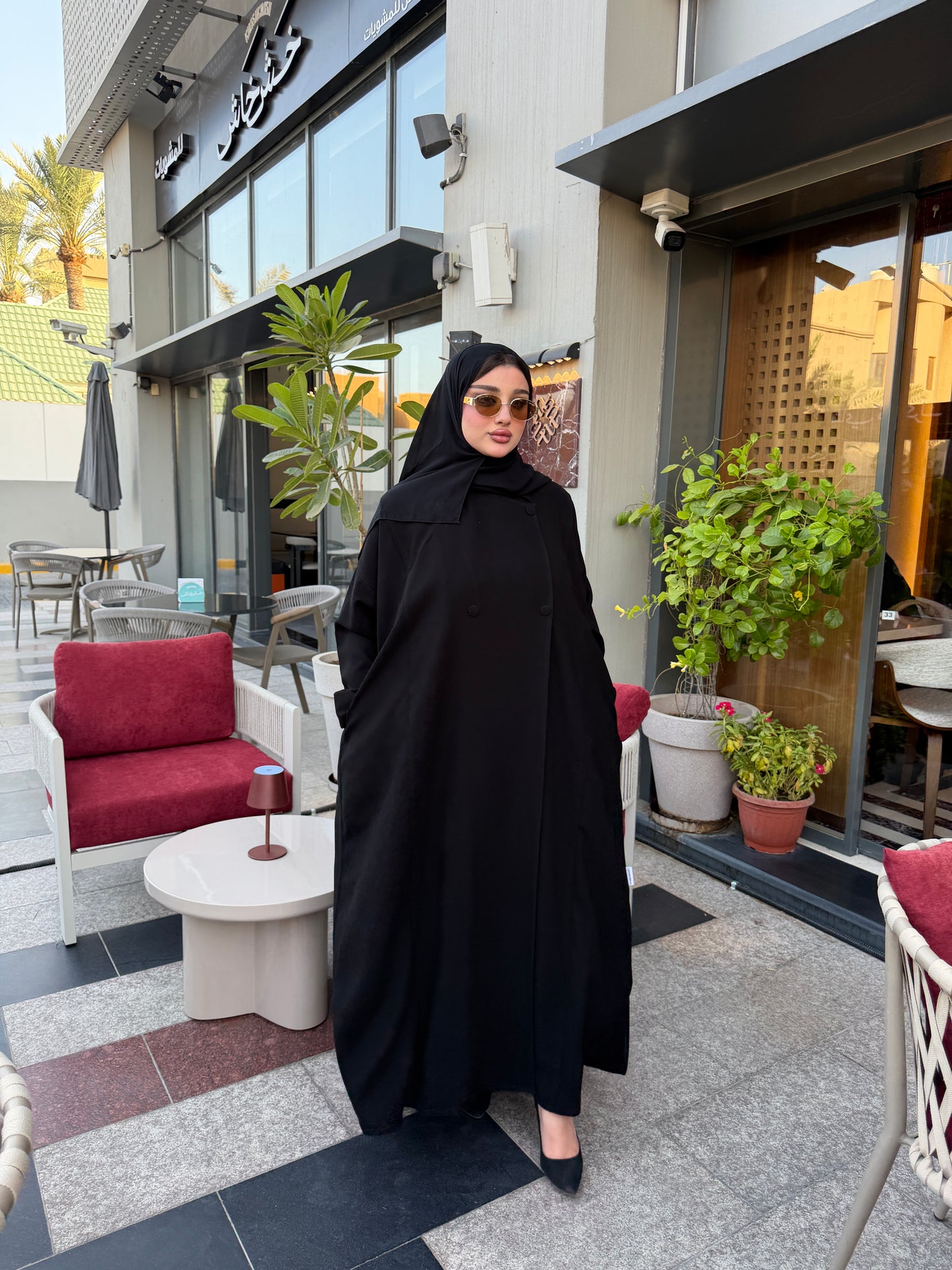 Noir Cape Abaya