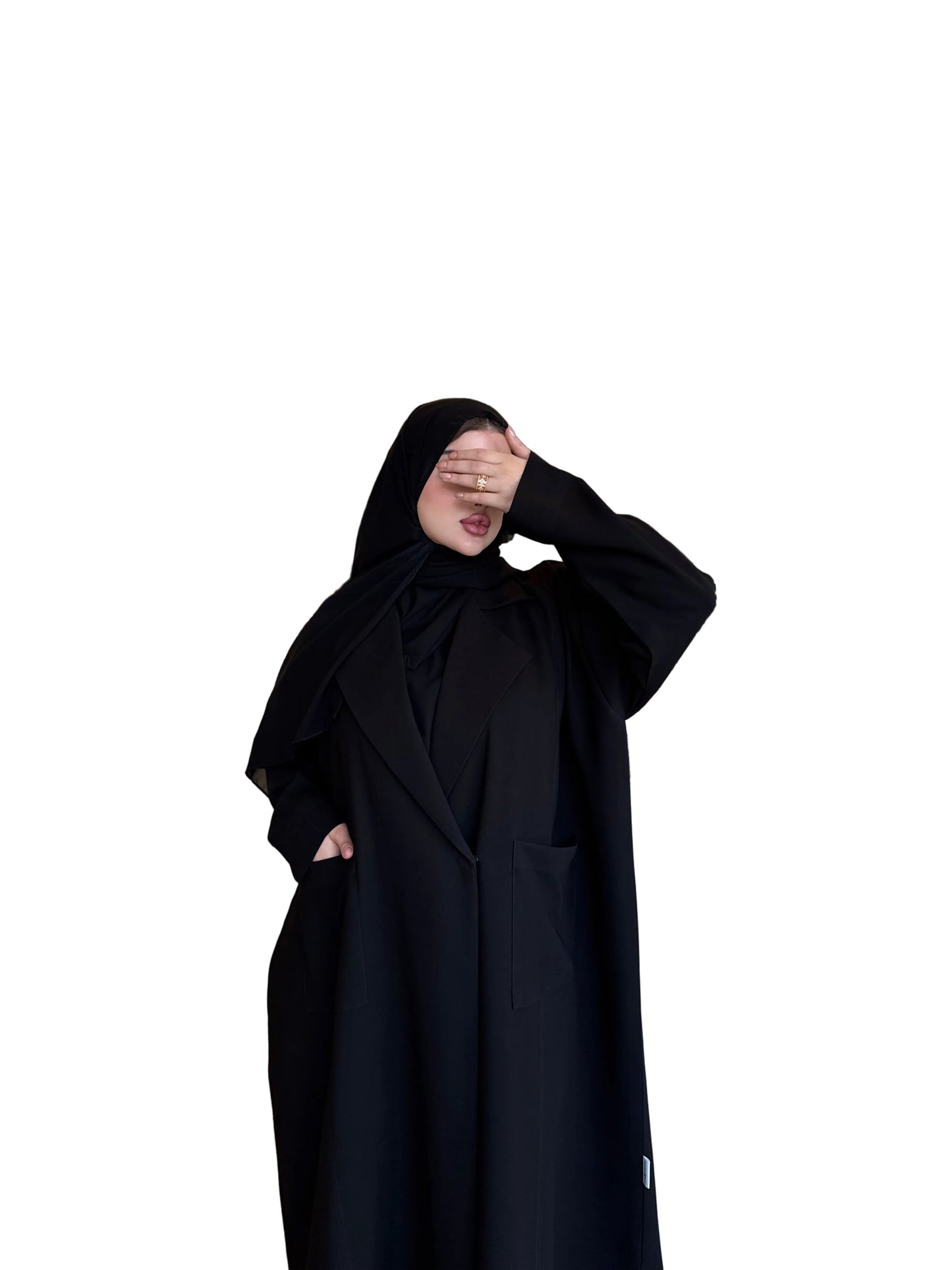 عباية بتصميم جاكيت