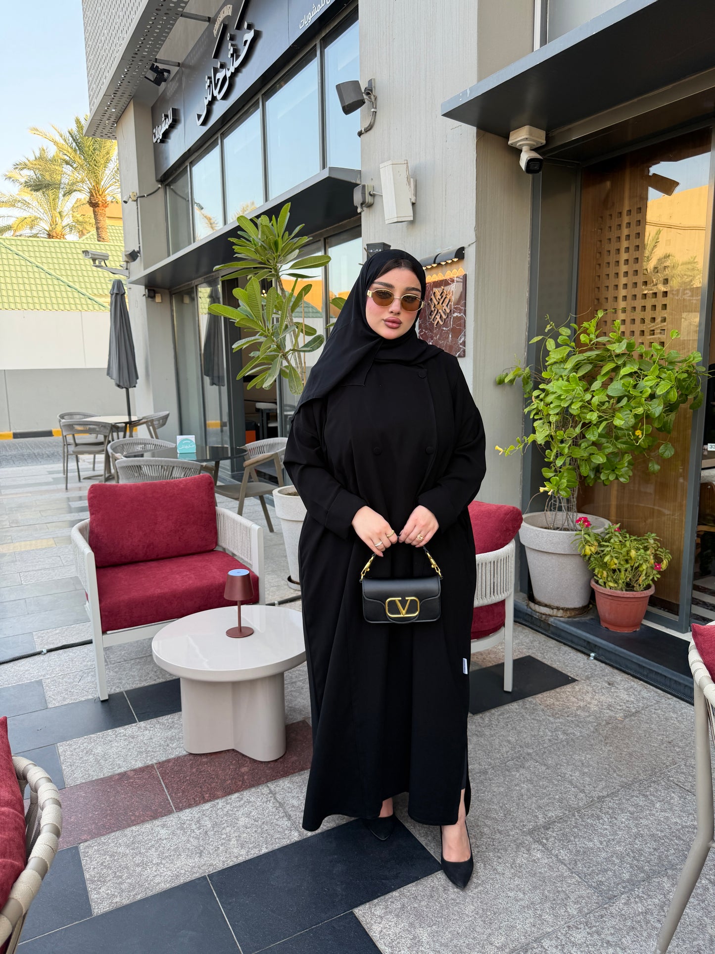Noir Cape Abaya